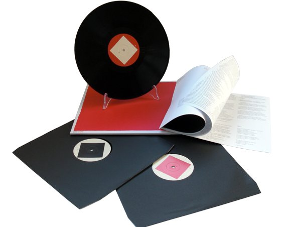 Disco con libretto e buste interne